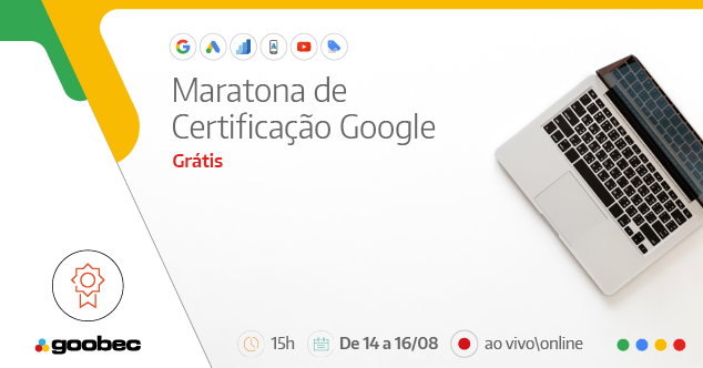 banner da Maratona de certificação Google